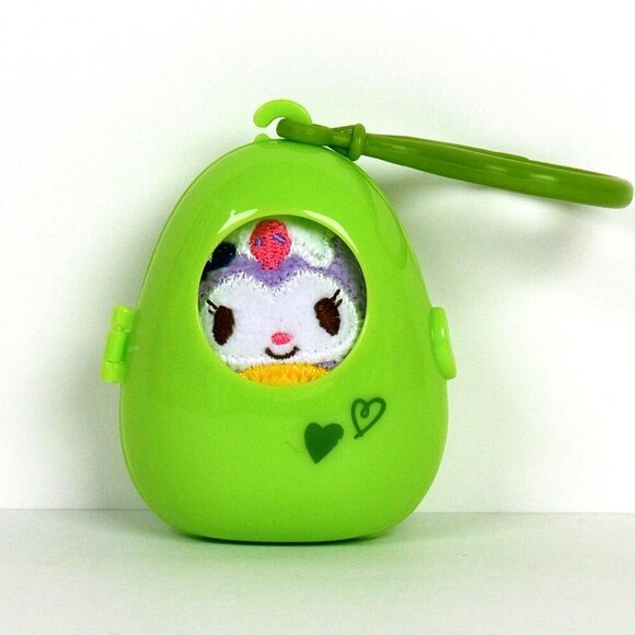 Hello Kitty & Friends Cutie Beans Series 3 - Kuromi with Green Clip Case - Picture 2 of 6